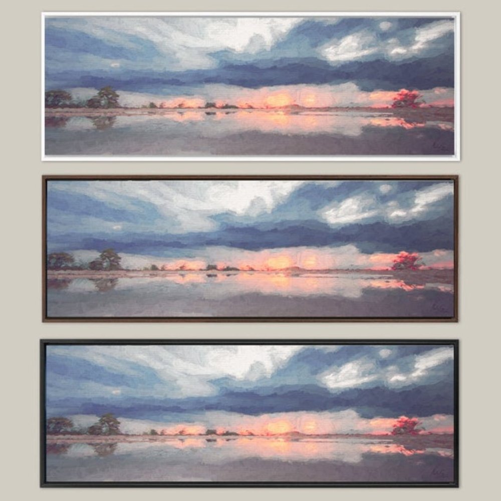 Oil painting landscape painting wall art